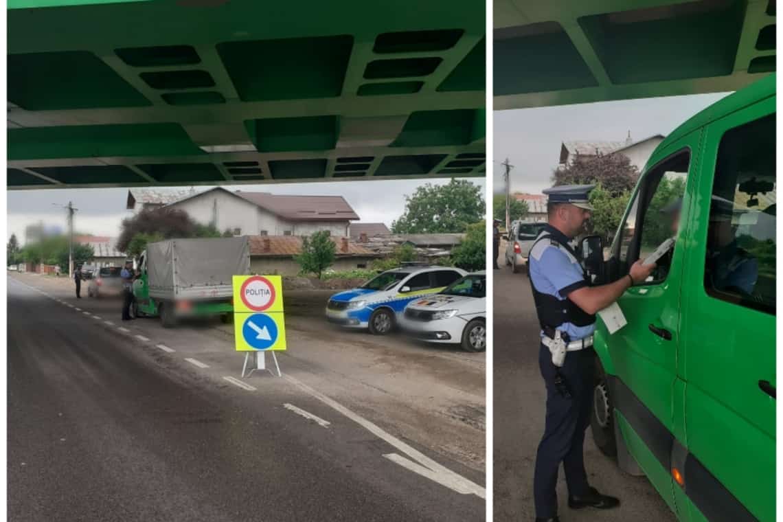 Controale în trafic, pe DN1, la Bărcănești