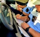 Aproape 150 de sancțiuni, aplicate de polițiștii ploieșteni de la Rutieră, în numai două ore. Opt șoferi au rămas fără permis