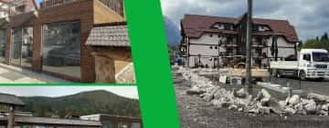 Construcții ridicate fără autorizație în Sinaia, puse la pământ de autoritatea locală. Trei sunt pe Platoul Bucegilor