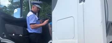 Controale în trafic, pe DN1B, la transportatorii de mărfuri