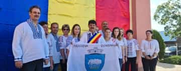 La Dumbrava, toată suflarea din Primărie s-a îmbrăcat în IE