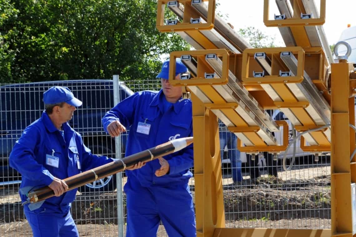 400 de rachete antigrindină au fost lansate de Unitatea de Combatere a Căderilor de Grindină Prahova, în acest an