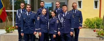 Opt absolvenți ai Academiei de Poliție își încep cariera la IPJ Prahova