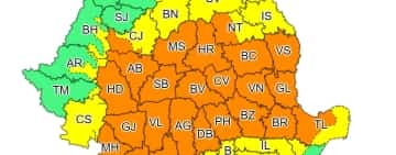 Astăzi, Prahova este sub două coduri portocalii: de caniculă și vijelii!