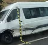 Trei fete, rănite într-un accident produs în Ciorani. Microbuzul în care se aflau s-a răsturnat 