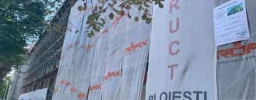 Începe restaurarea fațadei Colegiului Național I. L. Caragiale din Ploiești