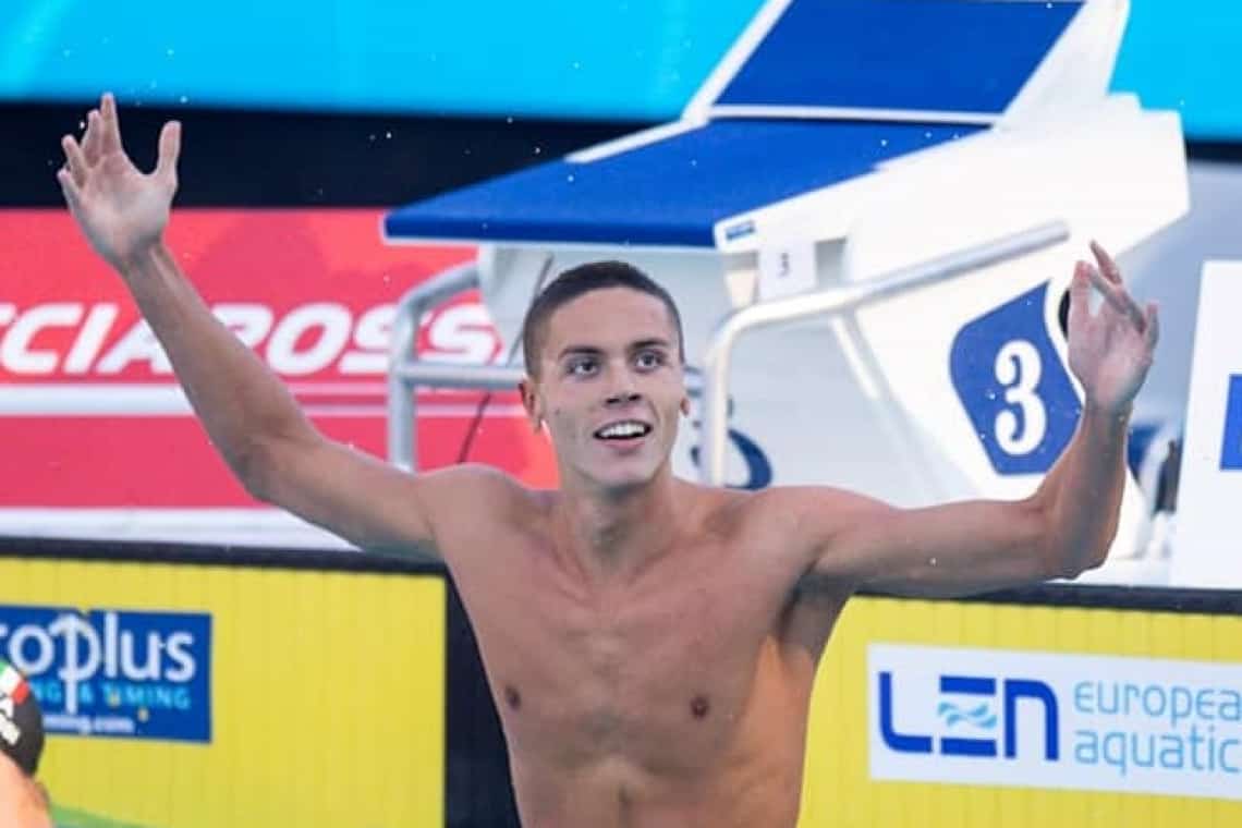 David Popovici a strălucit și în finala probei de 200 de metri liber, la Campionatele Europene de Natație de la Roma!