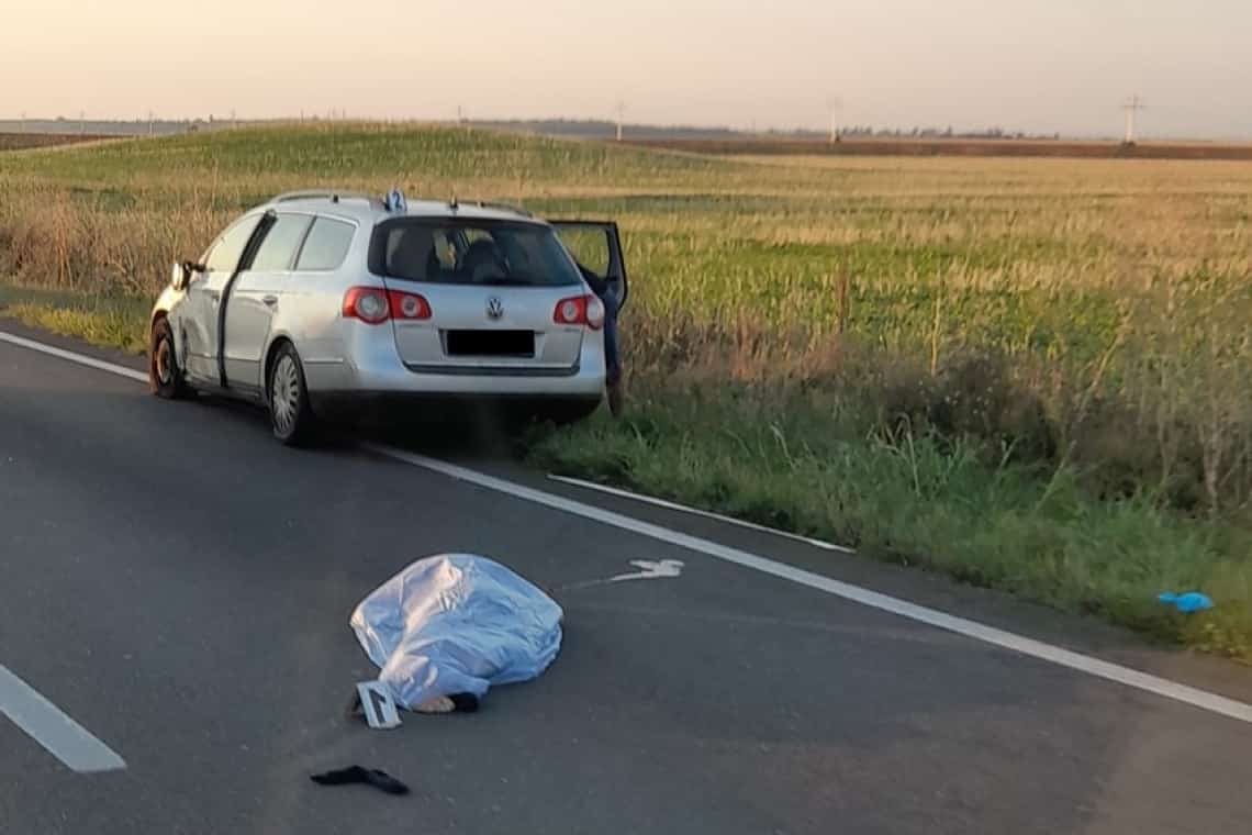 Un bărbat a murit după ce a fost călcat de o mașină, pe DN1, în zona Băicoi. Victima traversa drumul național