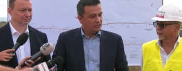 Sorin Grindeanu, la predarea amplasamentului pe tronsonul Dumbrava-Mizil al autostrăzii A7: ”Ne lipsește infrastructura și este o datorie pe care statul o are față de cetățeni”