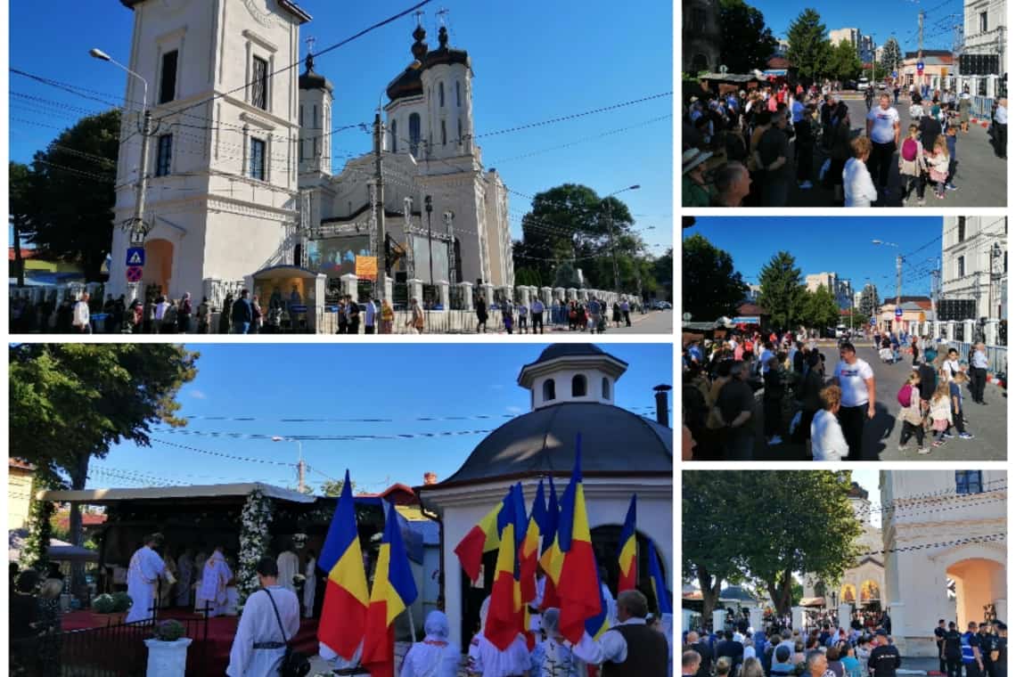 Sute de credincioși, la sfințirea Bisericii Sf. Vineri din Ploiești