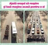 Vineri, 16 septembrie, lasă Ploieștiul să respire! Mergi gratuit cu autobuzul, în schimbul a cinci PET-uri!!