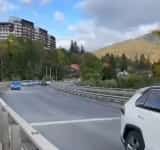 S-au ridicat restricțiile de circulație pe podul peste râul Prahova, pe DN1, în apropiere de Sinaia