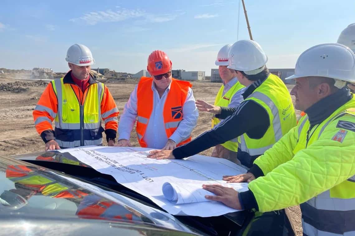 Noi imagini de pe șantierul autostrăzii Ploiești (Dumbrava) - Buzău