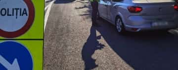 Acțiune-fulger a Poliției Rutiere Prahova pe DN1, la Movila Vulpii
