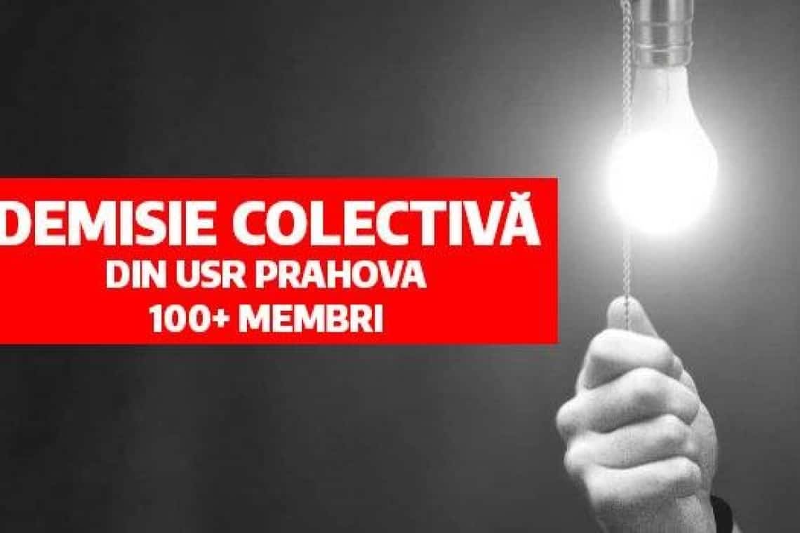 Deputatul de Prahova Mihai Polițeanu a anunțat demisia colectivă din USR Prahova a peste 100 de membri de partid