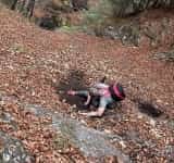 Un bucureștean, aflat cu soția și copilul pe munte, în Bucegi, a scăpat ca prin minune cu viață după ce a căzut într-o vale