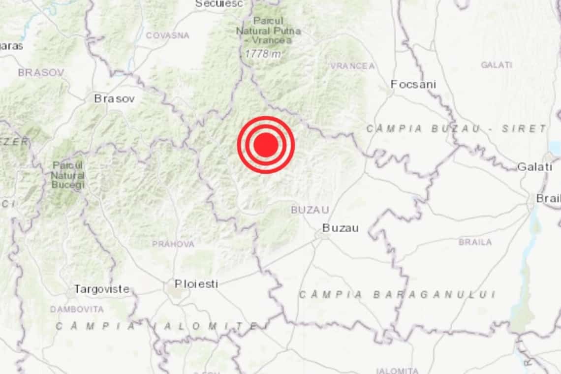 Magnitudinea seismului din această dimineață a fost revizuită la 5,4 grade pe Richter și intensitate V