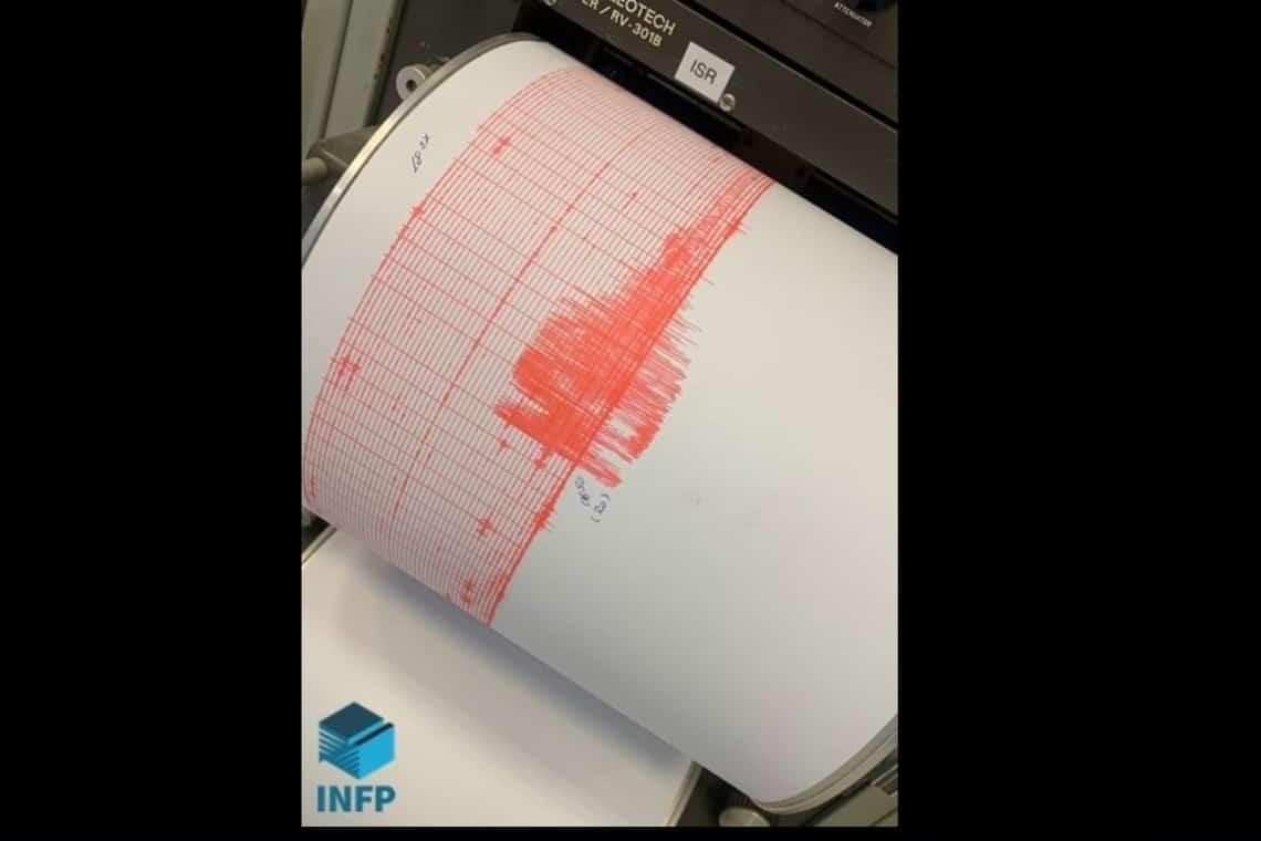 Așa a arătat, pe seismograf, cutremurul de 5,4 grade pe Richter produs joi dimineață. Peste 2.300 de feedback-uri, la INFP