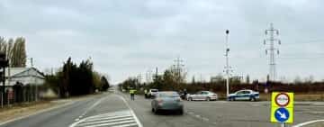 Acțiune a polițiștilor de la Rutieră, duminică la prânz, pe DN1A - Moara Nouă