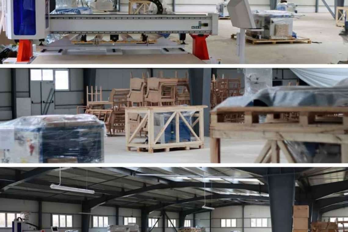 După incendiul devastator din luna iunie, fabrica de mobilă Bradul Măneciu deschide o hală de producție și în comuna Starchiojd