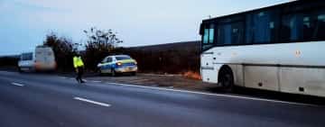 Microbuzele de călători, luate la puricat de polițiști, pe DN1 și DN1B