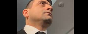 George Simion a luat cu asalt Ministerul Energiei, înaintea unei conferințe de presă a ministrului Virgil Popescu