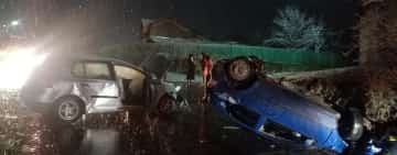 A fost găsit șoferul care a plecat de la locul accidentului din Măneciu 