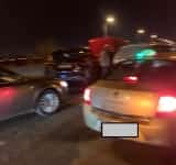 Carambol cu șase mașini, pe Centura de Vest a Ploieștiului