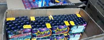 Polițiștii au găsit în casa unui mizilean 50 de kilograme de articole pirotehnice