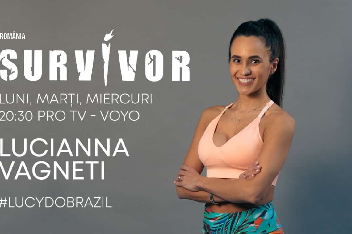 Lucianna Vagneti, ploieșteanca originară din Brazilia, în cursa SURVIVOR România!