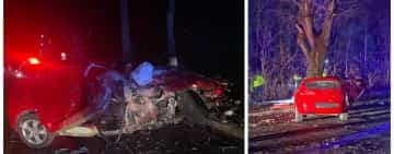 Impact fatal/ Un tânăr a murit și alți doi au fost răniți într-un grav accident rutier produs în comuna Bucov