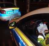 Tânăr din Drajna, prins de polițiști la volanul unui autoturism neînmatriculat și cu numere false