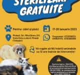 Prima campanie din acest an de sterilizare a câinilor și a pisicilor, la Ploiești