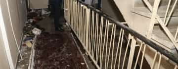 Explozie într-un apartament din orașul Mizil. O femeie de 80 de ani a suferit arsuri