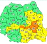 Până duminică, Prahova este împărțită între Codul portocaliu și cel galben de ninsoare și viscol