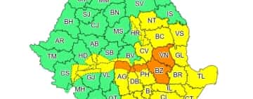 Până duminică, Prahova este împărțită între Codul portocaliu și cel galben de ninsoare și viscol