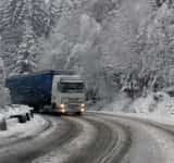 TIR-uri blocate pe DN1, la Sinaia și Azuga
