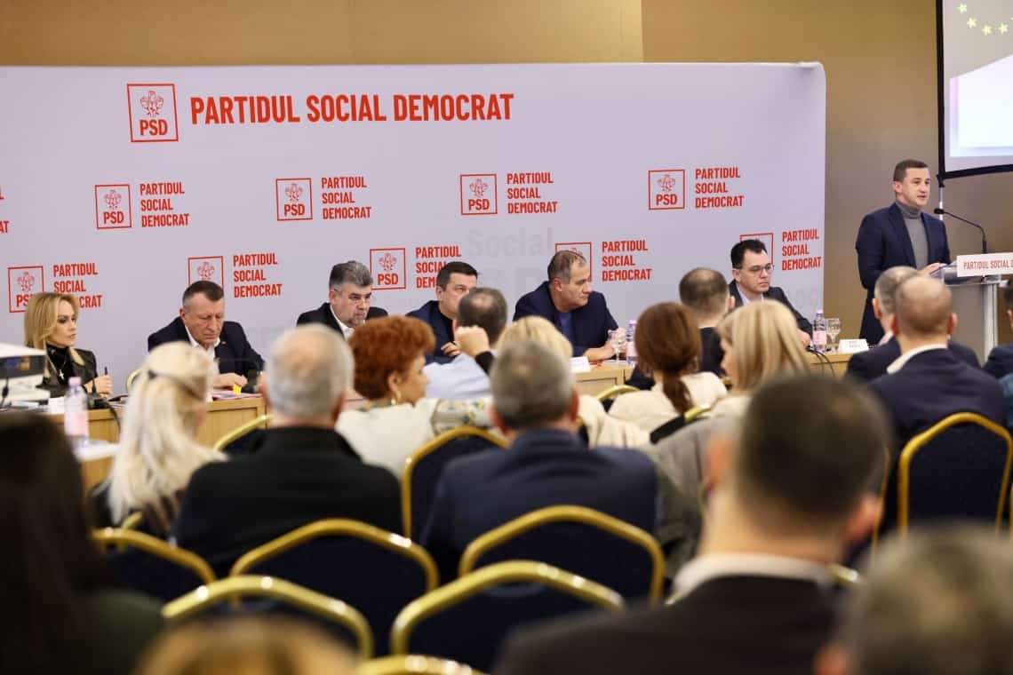 Reuniuni importante ale Partidului Social Democrat, la Sinaia: Consiliul Politic Naţional și întrunirea grupurilor parlamentare