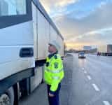 Control în trafic, pe DN1. Autovehiculele, verificate la anvelope!