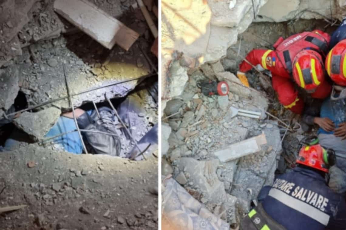 Miracolele continuă în Turcia! Echipa din România a salvat un bărbat care a rezistat șase zile sub un bloc prăbușit!