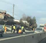 Bucov/ Un muncitor care lucra la acostamentul DN1B, rănit grav într-un accident rutier
