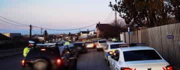 Acțiune a polițiștilor de la Rutieră pe DN1B