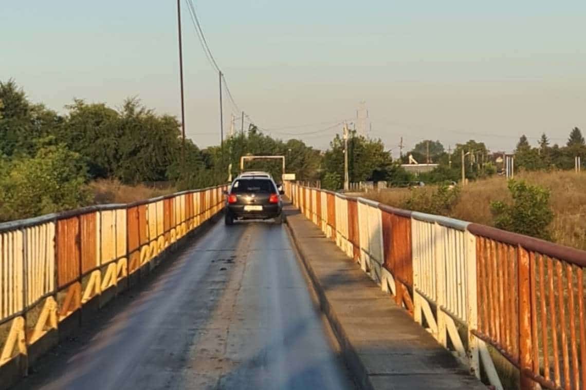 Pe 1 Martie încep lucrările la podul de la Pantazi! Circulația autovehiculelor va fi întreruptă complet