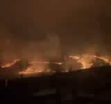 Update/Incendiu de vegetație uscată în comuna Jugureni