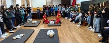 Săptămâna Protecției Civile/ Sesiuni de instruire a elevilor și cadrelor didactice, derulate de ISU Prahova