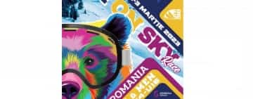 Competiție internațională de schi alpin, pe pârtia Valea Dorului 1, din Sinaia