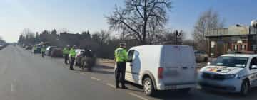 Acțiuni de amploare ale Poliției Rutiere pe DN1 și DN1B, sâmbătă după-amiază