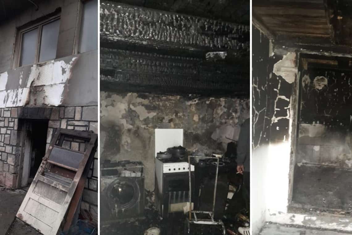 Galeria echipei locale Olimpia, apel pentru ajutorarea familiei din Comarnic a cărei casă a ars, zilele trecute