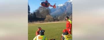 Un bărbat a rămas blocat pe munte, pe Valea Caraimanului, o noapte întreagă, în tricou și pantaloni scurți