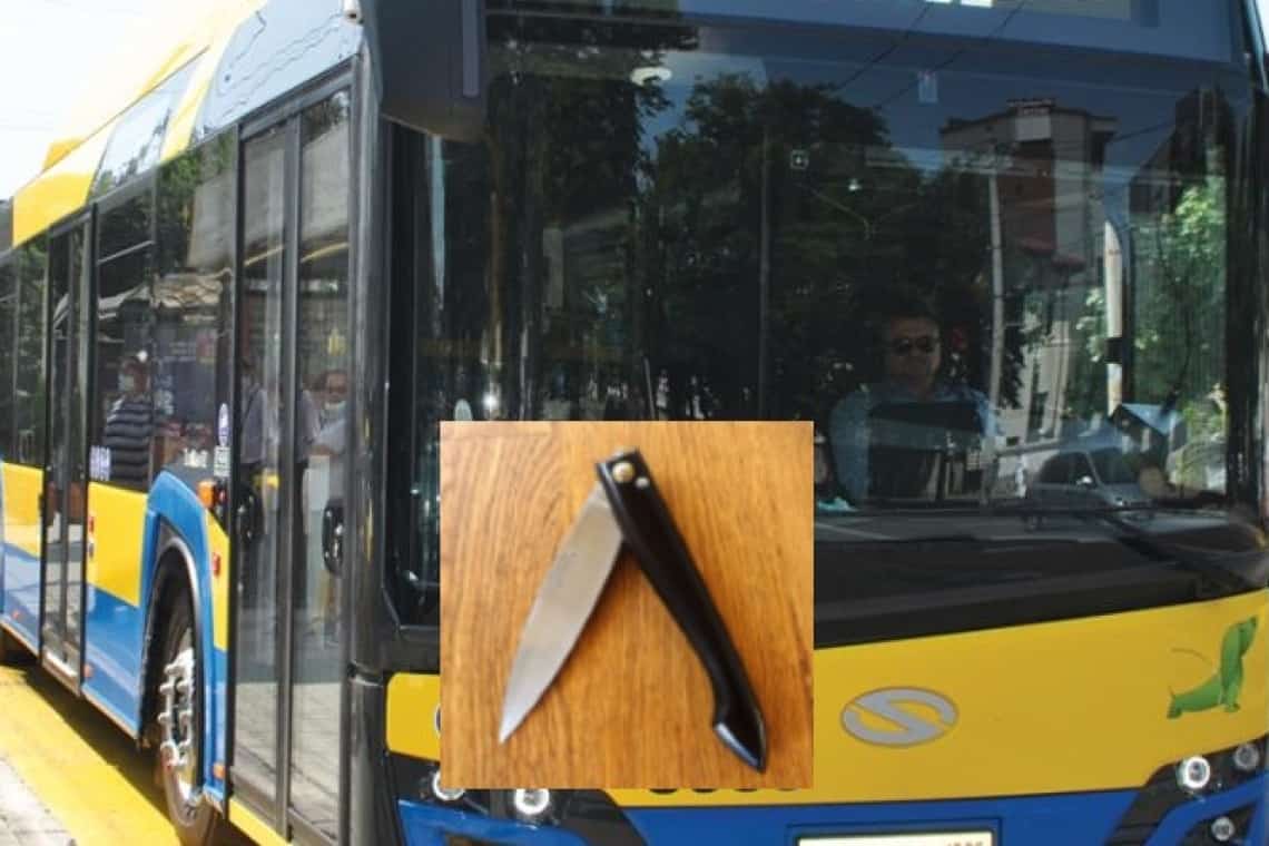 Călător fără bilet, prins de polițiștii locali ploieșteni cu un briceag asupra lui, la un control pe traseul 202